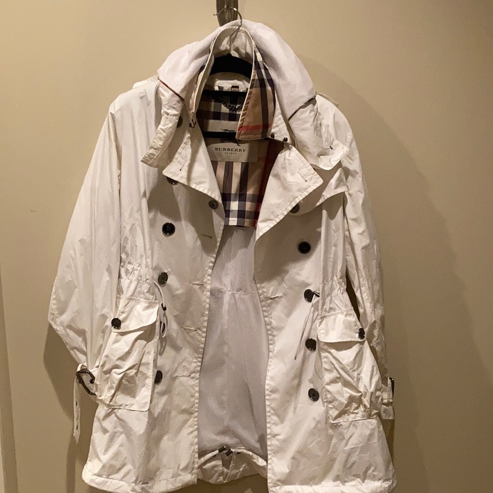 Burberry White Jacket - Picture 2 of 16